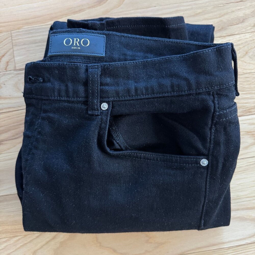 Oro Los Angeles The Noir Rista Denim 32x30